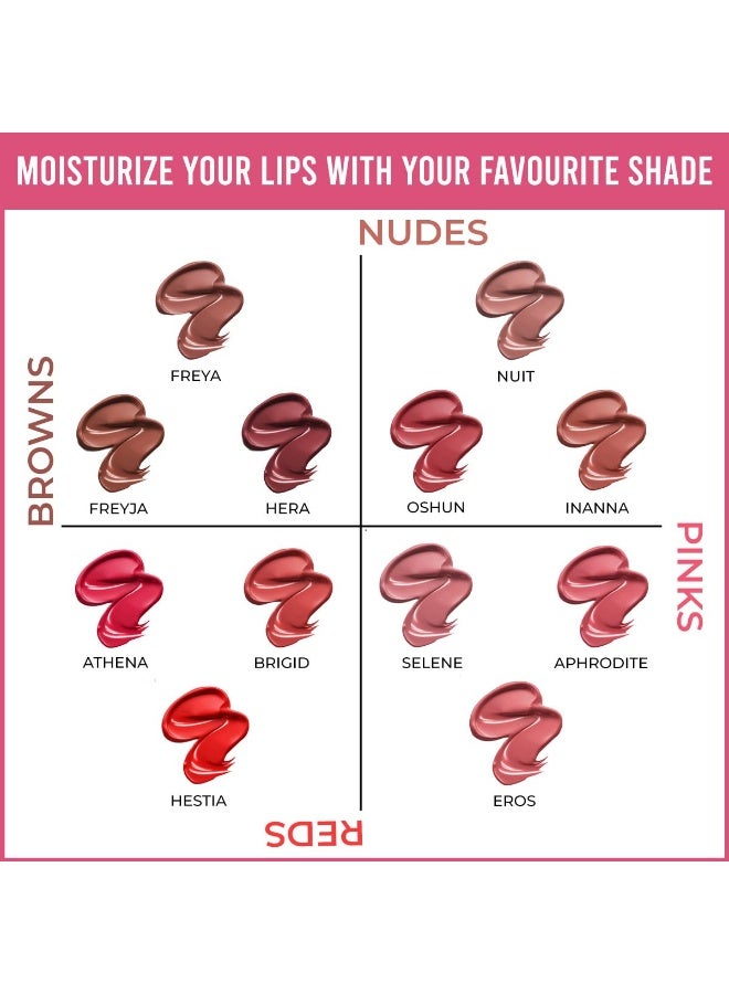 إنسايت كريم الشفاه إنسايت - بريجيد | يدوم طويلاً | سهل الاستخدام | غير لزج ومقاوم للانتقال | تركيبة سائلة مطفية | يدوم حتى 16 ساعة | غني بالأفوكادو وزيت جوز الهند والنياسيناميد - 5 غرام - Image 3